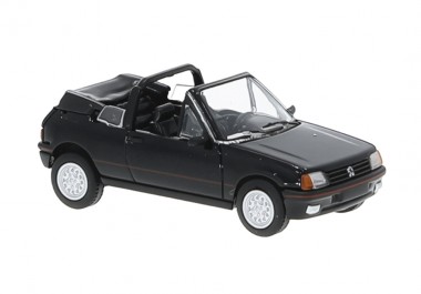 Brekina PCX870503 Peugeot 205 Cabrio schwarz (1986) 