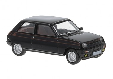 Brekina PCX870509 Renault R5 Alpine schwarz (1980) 