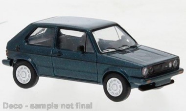 Brekina PCX870526 VW Golf I GTi dunkelgrün-met. (1980) 