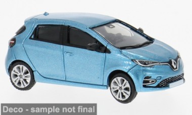 Brekina PCX870581 Renault Zoe hellblau-met. (2019) 