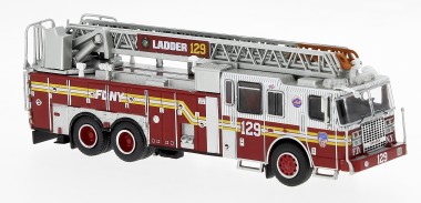 Brekina PCX870688 Ferrara Ultra, FDNY - Queens, Ladder 129 