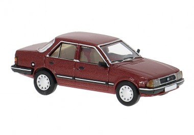 Brekina PCX870726 Ford Orion Mk I Ghia dunkelrot (1984) 