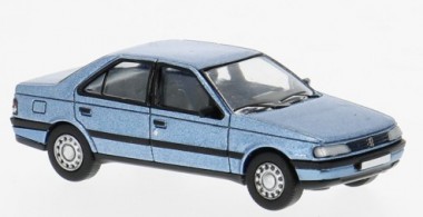 Brekina PCX870746 Peugeot 405 Lim. hellblau-met. (1987) 