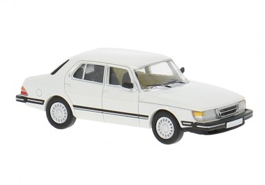 Brekina PCX870757 Saab 900 Limousine weiß (1981) 