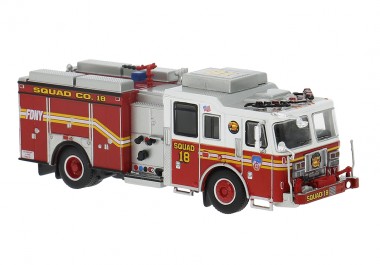 Brekina PCX870841 Seagrave Attacke FDNY / Squad 18 