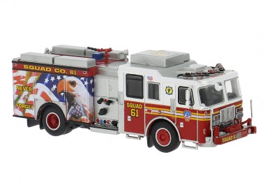 Brekina PCX870842 Seagrave Attacke FDNY / Squad 61 
