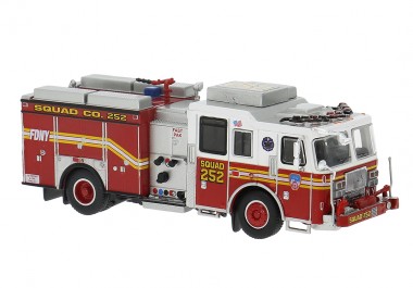 Brekina PCX870843 Seagrave Attacke FDNY / Squad 252 