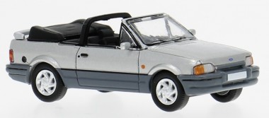 Brekina PCX871578 Ford Escort IV Cabrio silber-met (1986) 