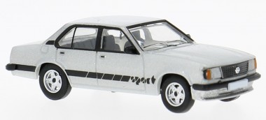 Brekina PCX871693 Opel Ascona B Sport silber m.Dekor 