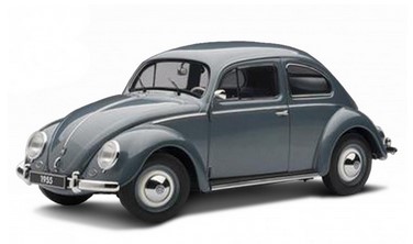 Bburago 12029A VW Käfer 1200 dunkelgrau 