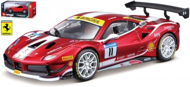 Bburago 26308R Ferrari 488 Challenge #11 Racing 2017 