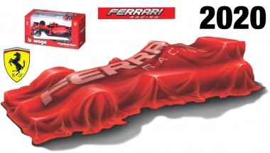 Bburago 36823L Ferrari Scuderia #5 S.Vettel 2020 
