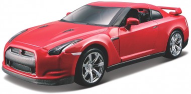 Bburago 43053 Nissan GT-R (R35) rot 2009 