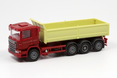 OLM Design OLM-334 Scania P Pritschen-Kipp-Lkw (4a) rot 