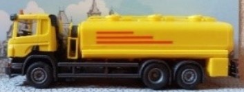 OLM Design OLM-340 Scania P Tank-Lkw (3a) gelb 