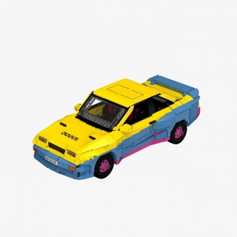 BlueBrixx 108292 Legendary Tuning Coupe 