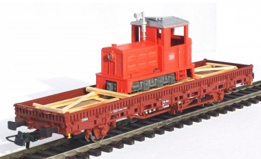 LOEWE 2432 Ladegut DB-Schmalspurlok Br. 399 / HO,  