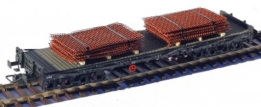 LOEWE 2459 Ladegut Baustahlmatten / HO, 2 x 45 mm 