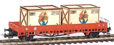 LOEWE 2487 Ladegut Überseekisten ZIRKUS PROBST / T 