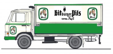 LOEWE 4075 Iveco-Magirus 90M5 Verteiler-Lkw Bitburg 