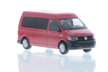 Rietze 11617 VW T6 LR Bus MD kirschrot 
