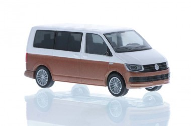 Rietze 11663 VW T6 Bus KR candyweiß/copper bronze 