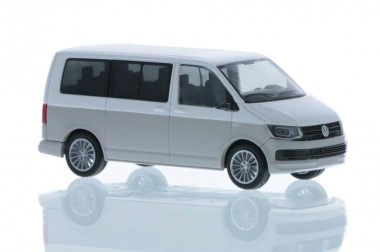 Rietze 11665 VW T6 Bus KR candyweiß/ascotgrau 