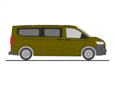 Rietze 11721 VW T7 Bus LR FD warm green met. 