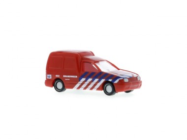 Rietze 16980 VW Caddy Kasten Brandweer (NL) 