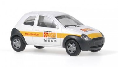 Rietze 50864 Ford KA ASB Menüservice Köln 