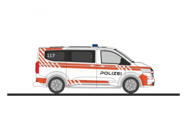 Rietze 52102 VW T7 Bus Polizei CH Menzels Lokschuppen Onlineshop rietze-52102-vw-t7-bus-polizei-ch-menzels-lokschuppen-onlineshop