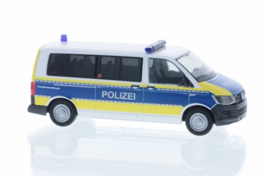 Rietze 53731 VW T6 Bus LR Polizei Brandenburg 