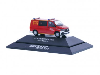 Rietze 53869 VW T6.1 Halbbus KR BF Worms 