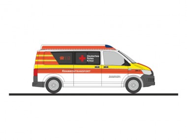 Rietze 53923 VW T6 Bus LR DRK KV Zollernalb Balingen 