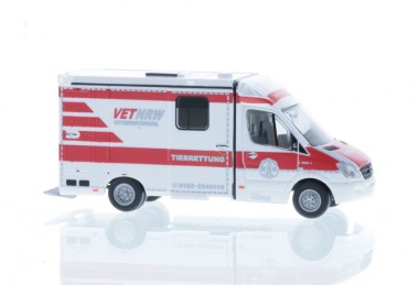 Rietze 61649 MB Sprinter Strobel-RTW Tierrettung Esse 