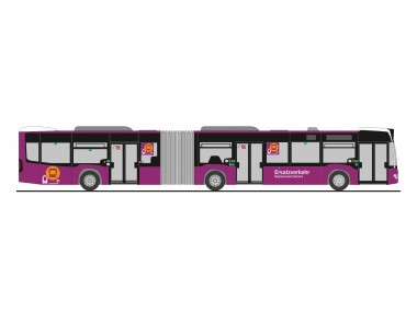 Rietze 69325 MB Citaro G´12 Lyst Reisen/Schienenersat 