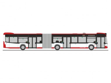 Rietze 69507 MB Citaro G 12 SWK Mobil Krefeld 
