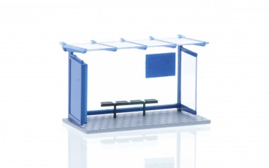 Rietze 70321 Bushaltestelle blau 