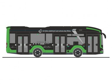 Rietze 74618 MAN Lion's City 10E Loacker Tours 