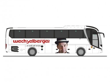 Rietze 74869 MAN Lion´s Coach´17 Wechselberger 