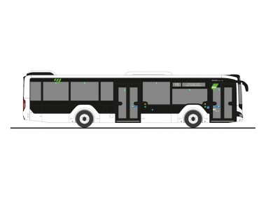 Rietze 75413 MAN Lion´s City 12 Regionalverkehr Erzge 