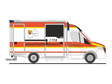 Rietze 76096 MB Sptinter WAS-RTW DRK Altenkirchen 