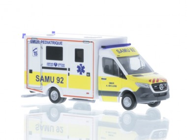 Rietze 76199 MB Sprinter WAS-RTW ´18 Samu 92 (FR) 