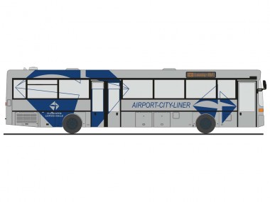 Rietze 77308 MB O407 Airport City-Liner Leipzig 