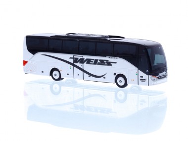 Rietze 77932 Setra S 515 HD Weiss Busreisen St. Georg 