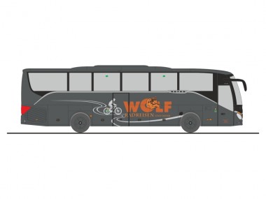 Rietze 77939 Setra S515 HD Wolf Radreisen Eslarn 
