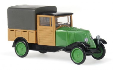 Rietze 83058 Renault NN1 Pritsche/Pl. grün/schwarz 