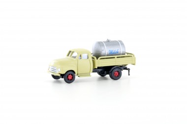 Lemke Minis 3240 Opel Blitz Pritsche - Milchtransport 