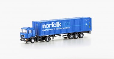 Lemke Minis 4067 MAN F90 40ft Container-SZ Norfolkline 