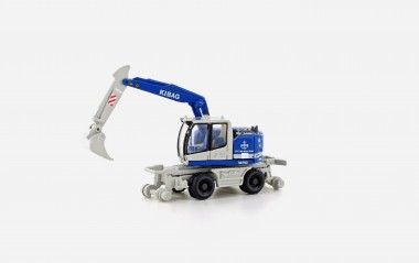 Lemke Minis 4259 Liebherr A922 rail 2-Wege Bagger KIBAG  